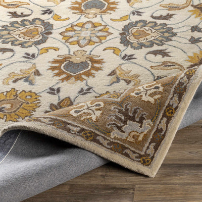 Cherryfield Hand Tufted Mustard Area Rug - Clearance