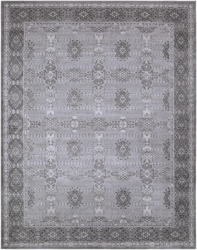 Ordway Textured Gray Area Rug - Clearance