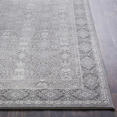 Ordway Textured Gray Area Rug - Clearance