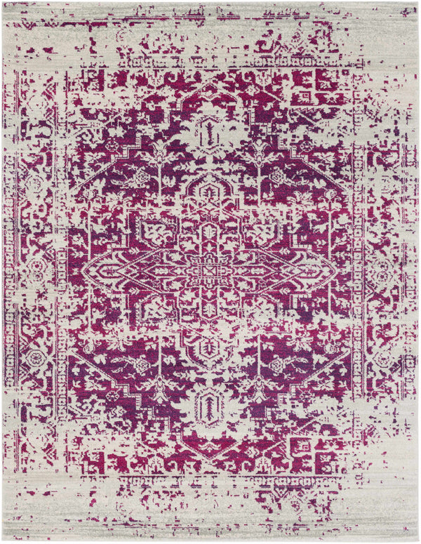 Rachel Burgundy Area Rug - Clearance