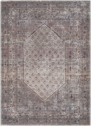 Tan Ormstown Distressed Washable Area Rug - Clearance