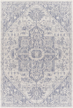 Aure Blue Indoor & Outdoor Rug - Clearance