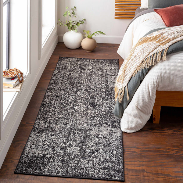 Rachel Black Area Rug