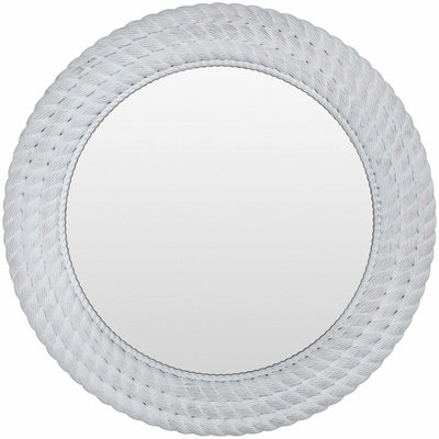 Polverigi Round White Mirror