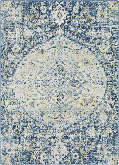 Gray Navy Ojus Area Rug - Clearance