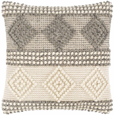 Pontyclun Textured Geometric Boho Throw Pillow