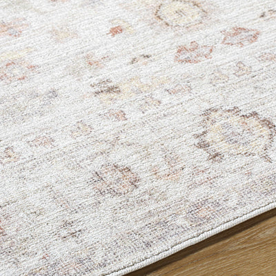 Spokane Damask Beige Rug - ourpnwhome x Livabliss