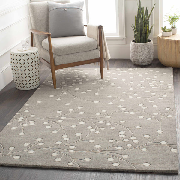 Light Beige Gray Elsu Area Rug - Clearance