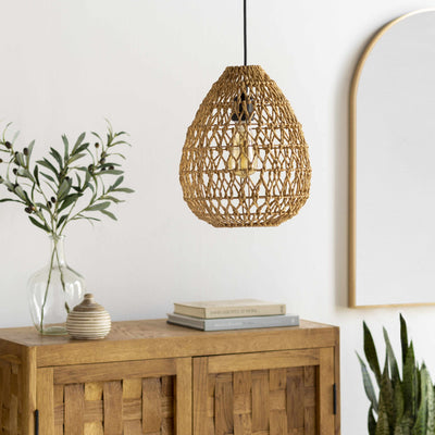 Panchkula Rattan Pendant Light