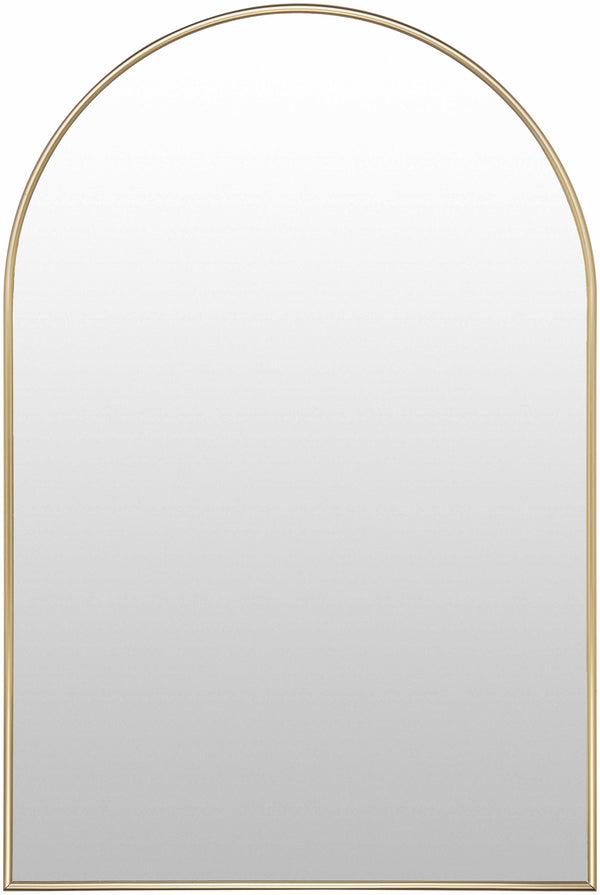 Purullena Oval Gold Mirror