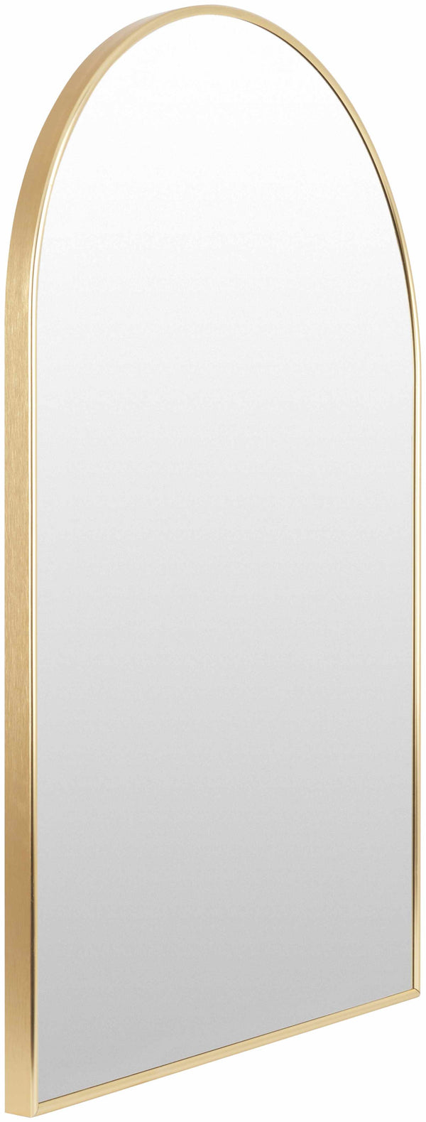 Purullena Oval Gold Mirror