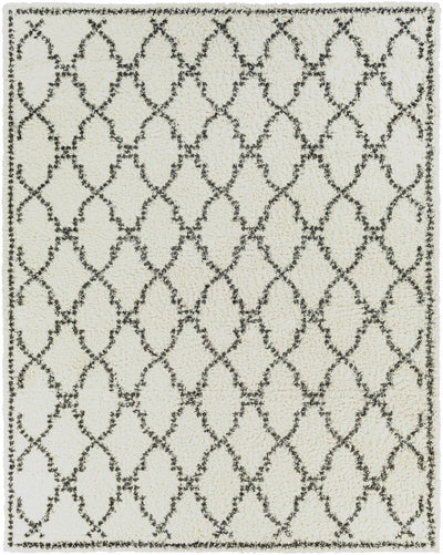 Yelverton Cream Trellis Plush Rug - Clearance