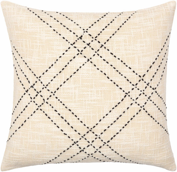 Rafi Cream Accent Pillow