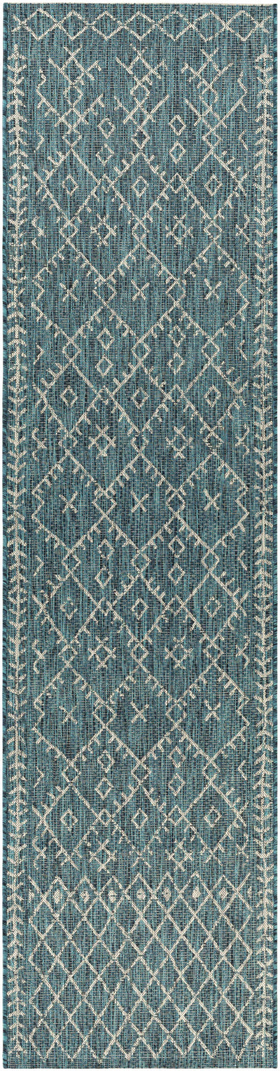 Rapelje aqua Area Rug