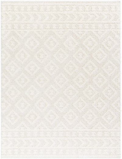 Eivin Cream Diamonds Plush Rug