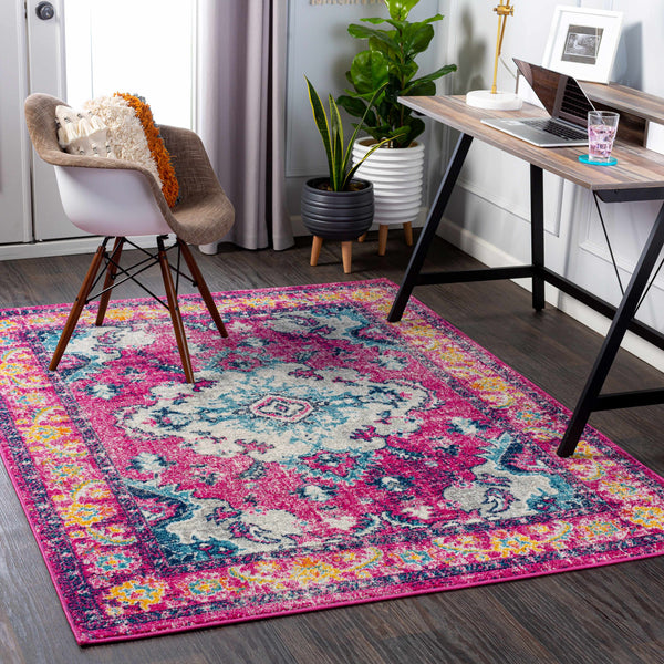 Reedham Magenta Area Rug