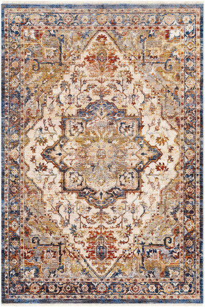 Revelstoke Traditional Medallion Area Rug - Clearance