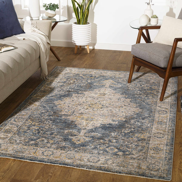 Rhoose Traditional Area Rug