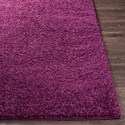 Mauve Solid Area Rug - Clearance