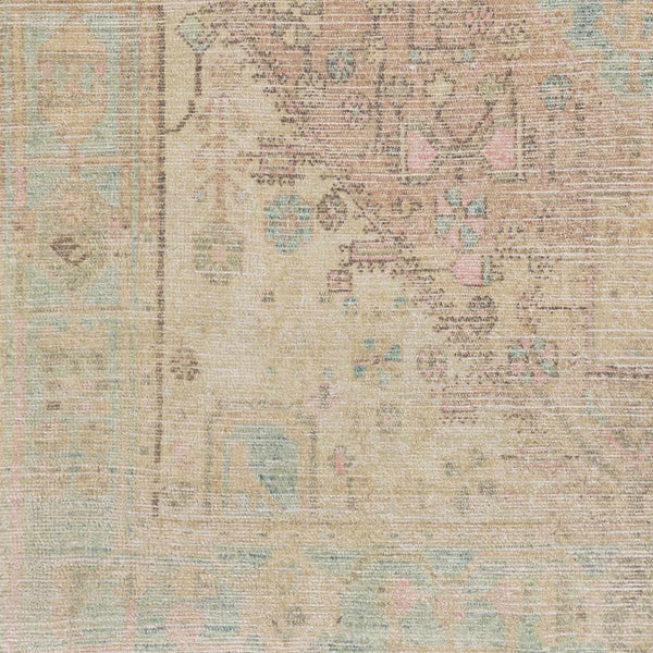 Rickinghall Peach&Sage Medallion Beige Rug