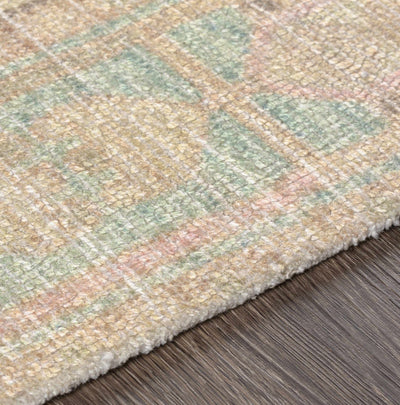 Rickinghall Peach&Sage Medallion Beige Rug