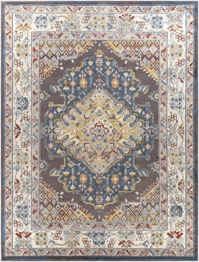 Haymond Brown Medallion Area Rug