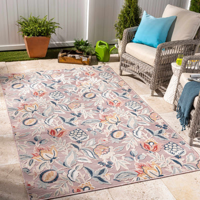 Kian Pink Indoor & Outdoor Rug - Clearance