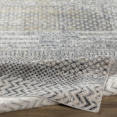 Rombauer Gray Viscose Rug - Clearance