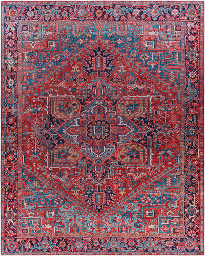 Ronneby Red Traditional Area Rug