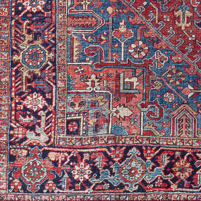 Ronneby Red Traditional Area Rug