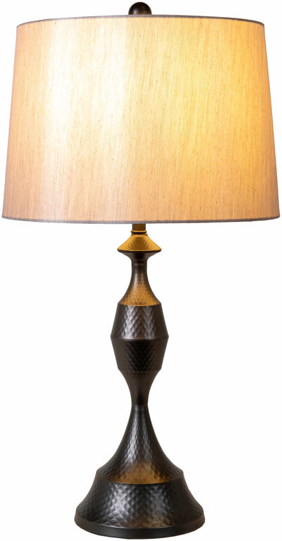 Oberkirch Black Metallic Table Lamp