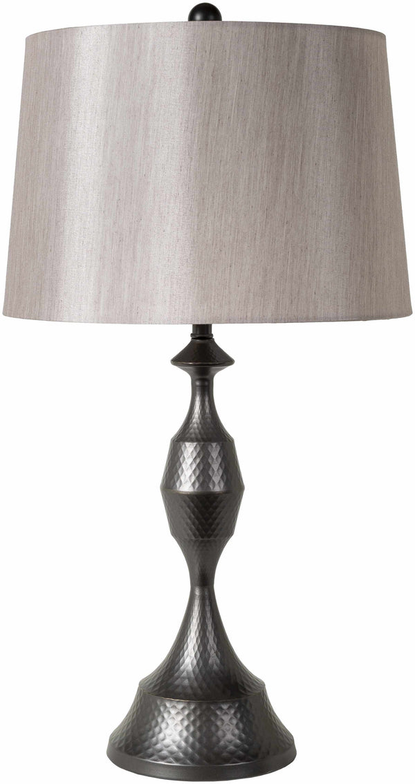 Oberkirch Black Metallic Table Lamp