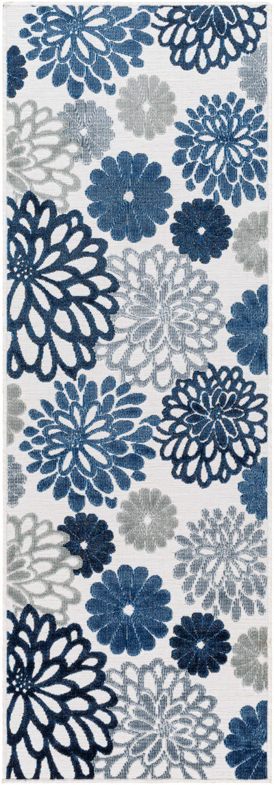 Thea Navy Indoor & Outdoor Rug - Clearance