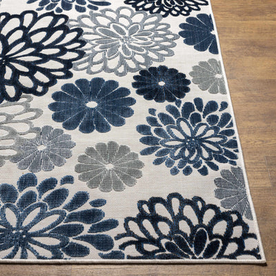 Thea Navy Indoor & Outdoor Rug - Clearance