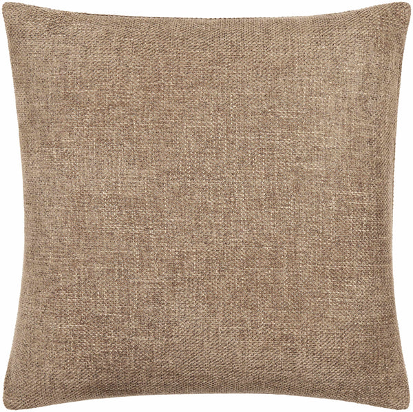 Reijo Brown Linen Look Accent Pillow