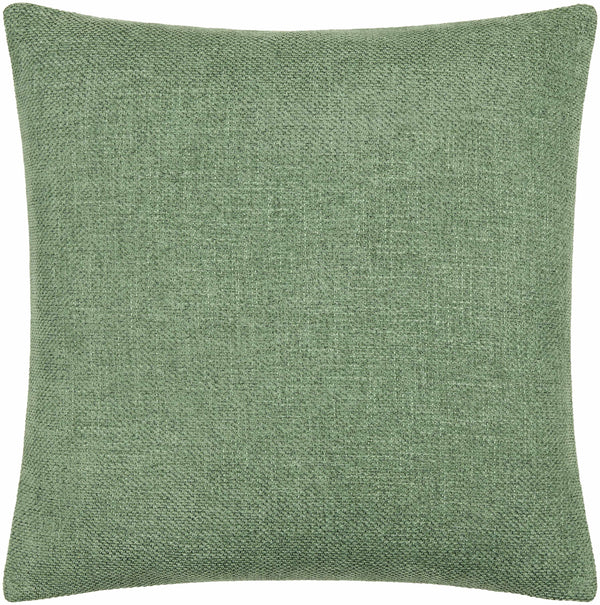 Reijo Green Linen Look Accent Pillow