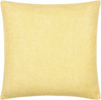 Reijo Yellow Linen Look Accent Pillow