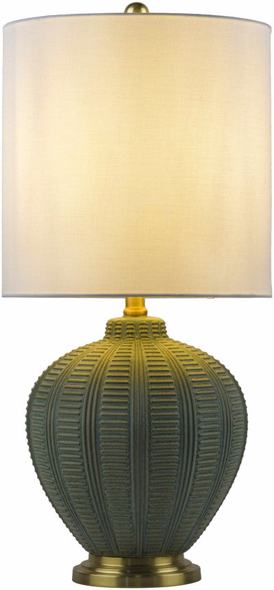 McMurray Green Textured Table Lamp