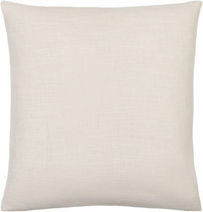 Royce Ivory Textured Throw Pillow