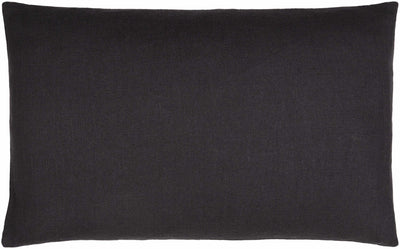 Royce Black Textured Accent Pillow