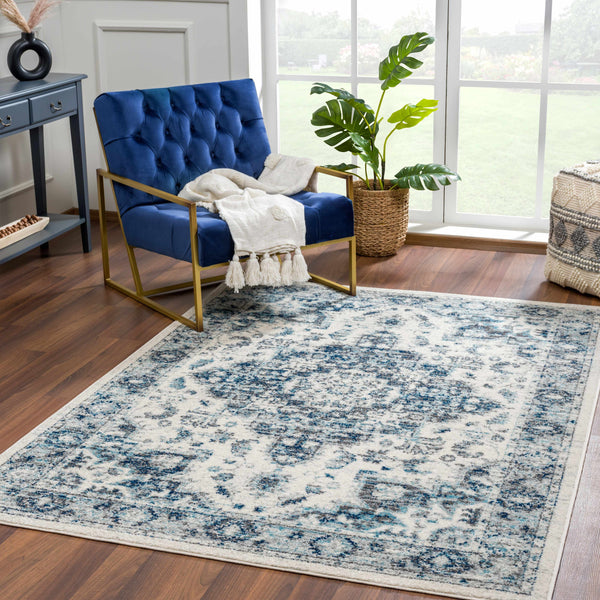 Istanbullu Blue Area Carpet - Clearance