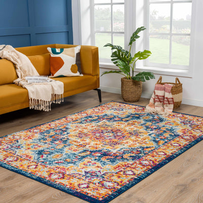 Istanbullu Orange Area Carpet - Clearance