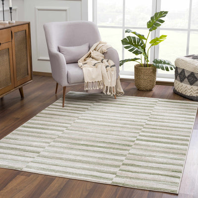 Liverpool Broken-Striped Area Rug