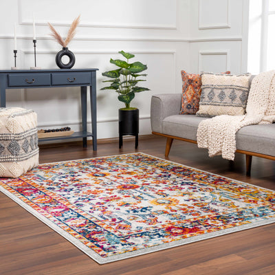 Istanbul Colorful Floral Area Rug - Clearance