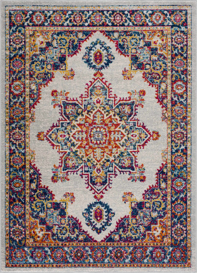 Istanbul Colorful Medallion Area Rug - Clearance