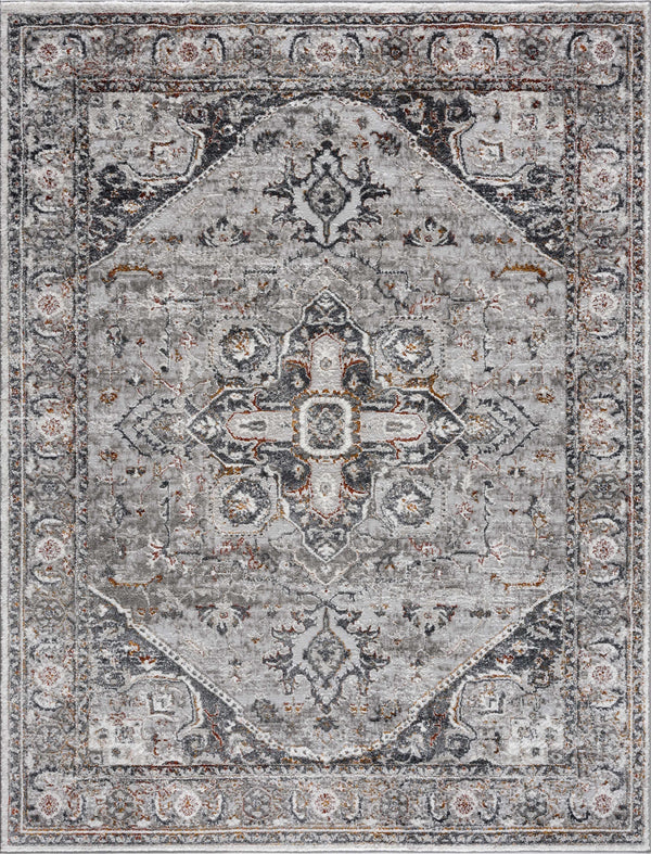 Liverpool Dark Gray Area Rug - Clearance