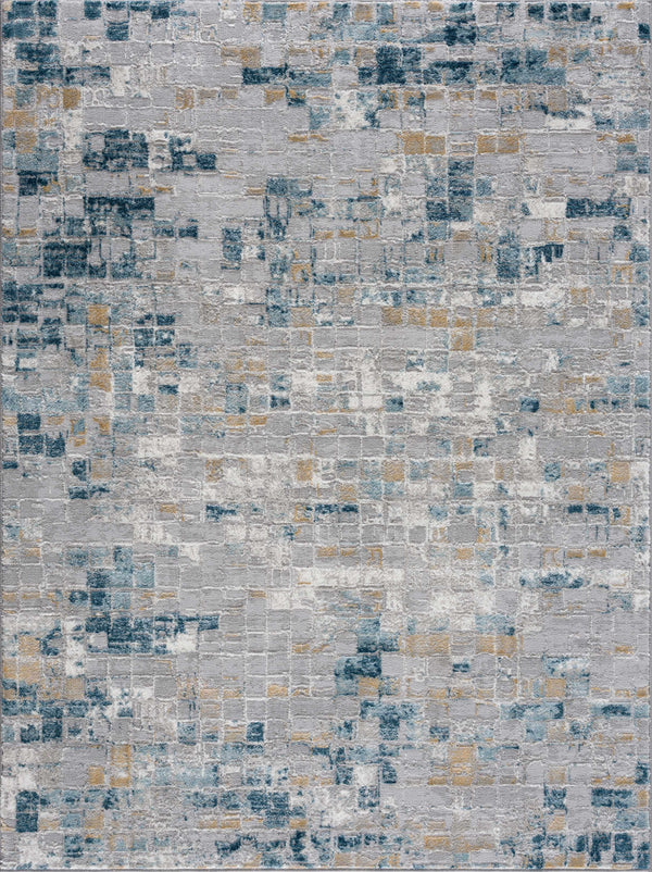 Liveri Abstract Blue Area Rug