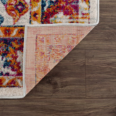 Istanbul Colorful Floral Area Rug - Clearance