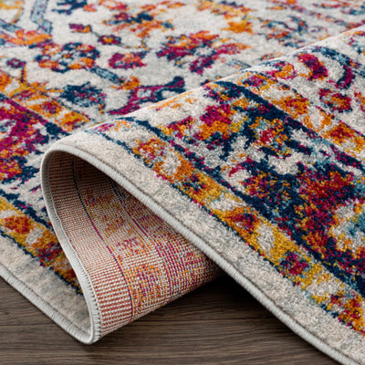 Istanbul Colorful Floral Area Rug - Clearance