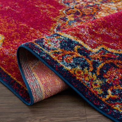 Istanbul Red Area Carpet - Clearance